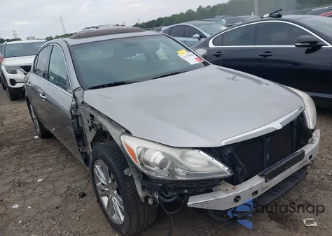 2013 Hyundai Genesis 3.8 из США, поврежденный, VIN KMHGC4DD9DU227224